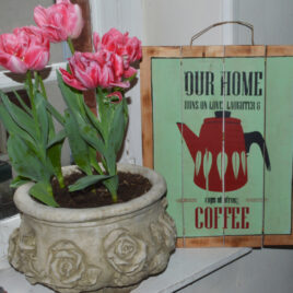 Our House Coffee Special Collection Wooden Signs
